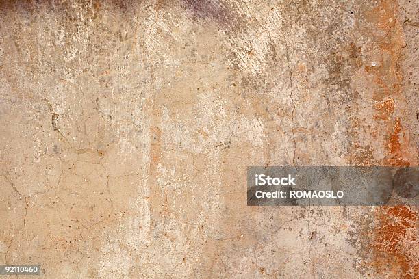 Grungy Roman Wall Rome Italy Stock Photo - Download Image Now - Abstract, Backgrounds, Beige