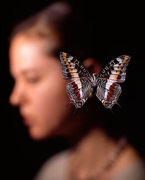 istock Girl And Butterfly 92110577