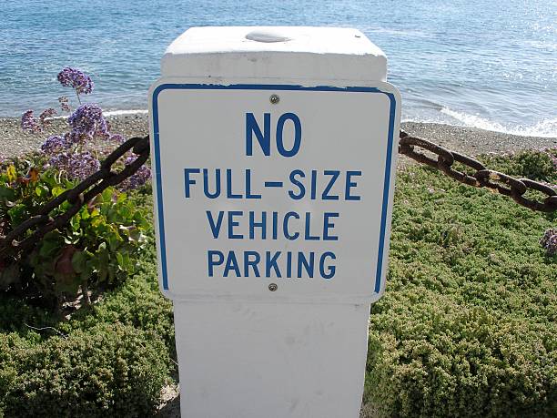 Placa de Estacionamento - fotografia de stock