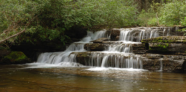 małe wodospady - minature waterfall zdjęcia i obrazy z banku zdjęć
