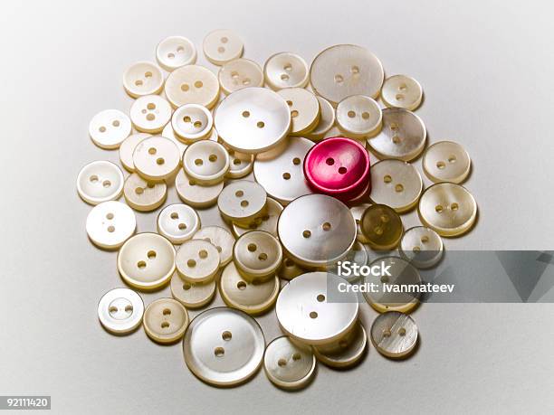 Buttons Stock Photo - Download Image Now - Button - Sewing Item, Close-up, Clothing