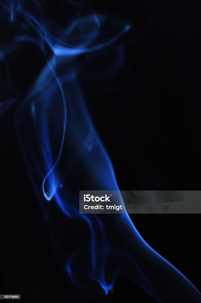 Blue fumar - Foto de stock de Acaso royalty-free