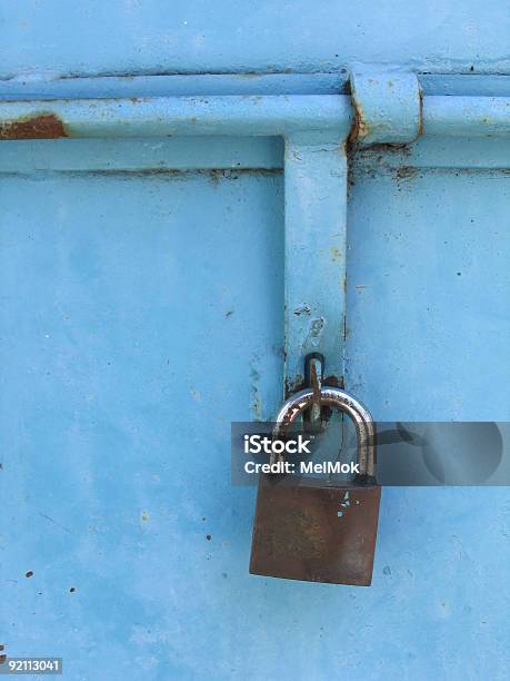 Lock Stock Photo - Download Image Now - Blue, Bright, Bronze - Alloy