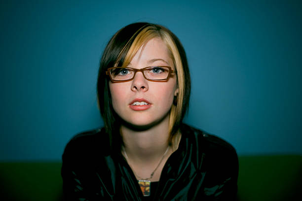 istock Hot girl wearing glasses 92113045