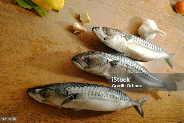 Foto de Cavala e mais fotos de stock de Alho - Alho, Alimentação Saudável, Azul