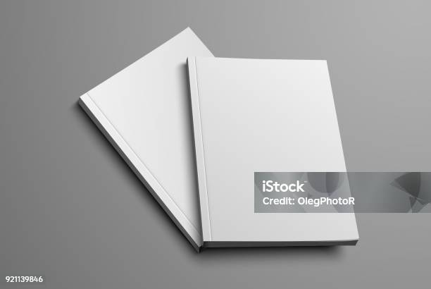 Realistic Layout Of The Brochure For The Presentation Of The Cover Stock Illustration - Download Image Now