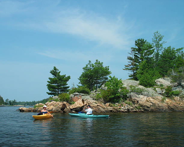 Kayak sur Lac Huron - Photo