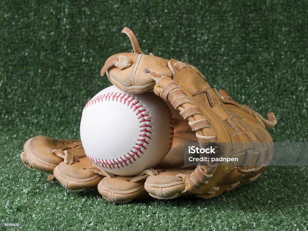 Rękawica Baseball i - Zbiór zdjęć royalty-free (Baseball)