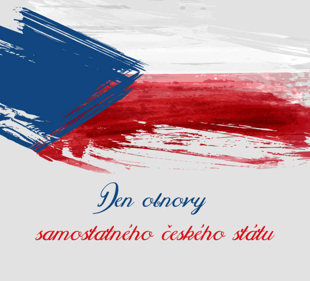 istock Restoration day of the Independent Czech state background 921146646