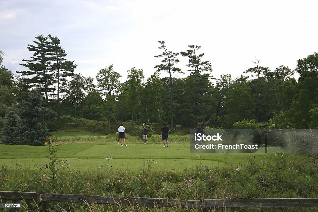 Families That Play Together...  Golf Stock Photo