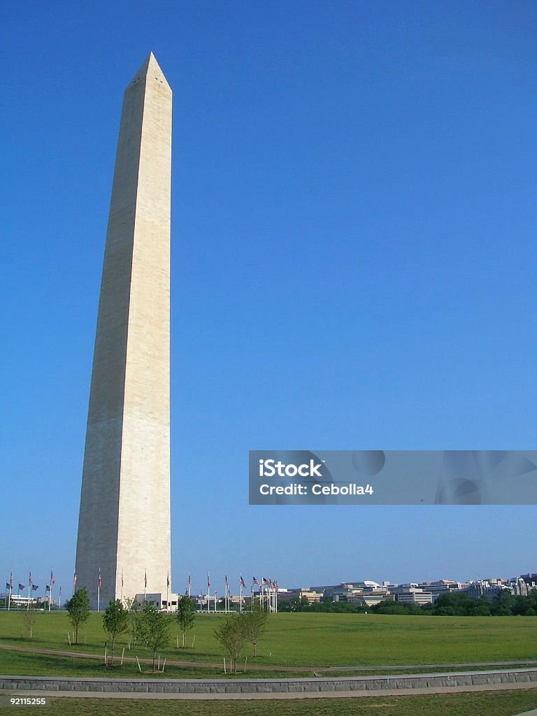 Washington Monument - Photo de Aube libre de droits