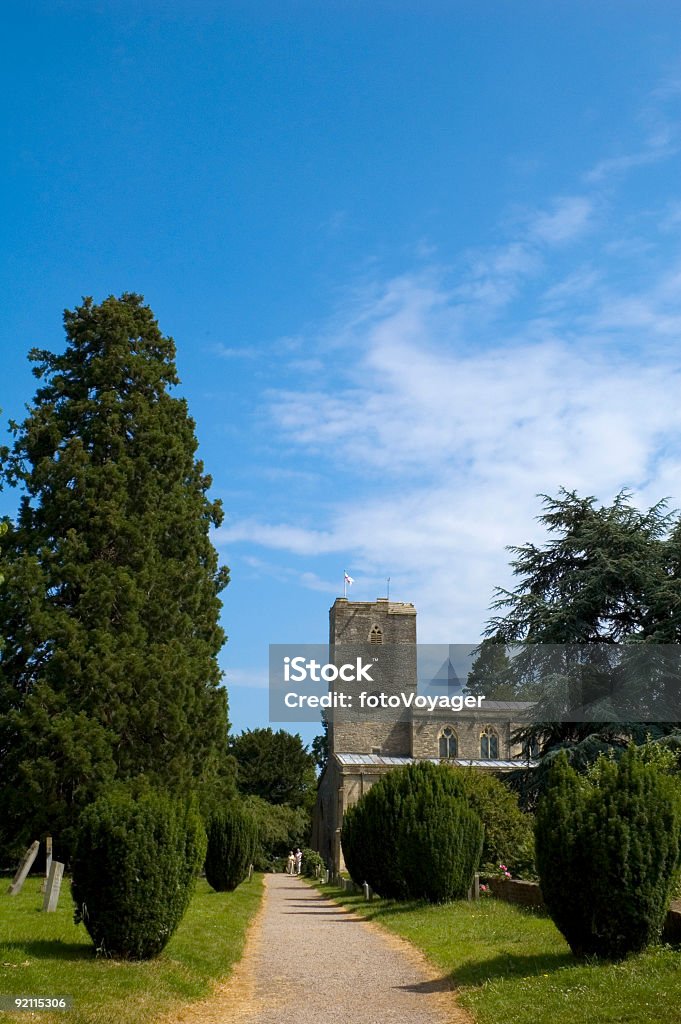 País churchyard - Royalty-free Anglo-saxão Foto de stock