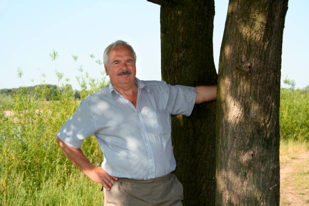 istock Happy man outdoors 92115372