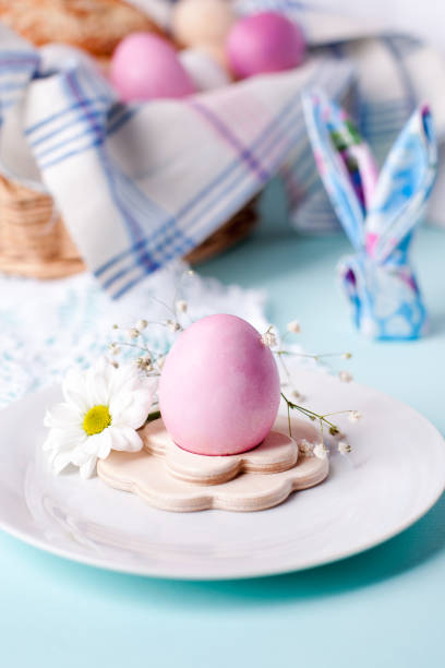 istock a festive Easter table, a light morning, a traditional Christian festive breakfast 921157776