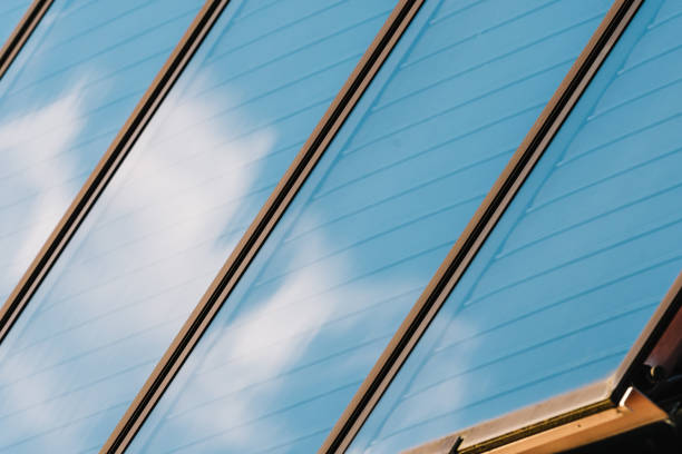 istock Solar panel on the roof of the house 921164988