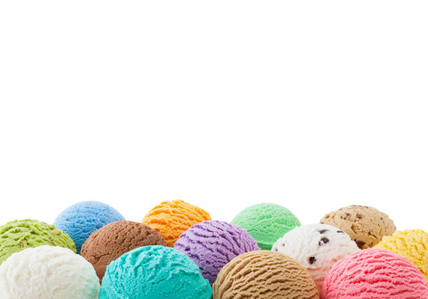 istock Colorful Ice Cream Border 921176614