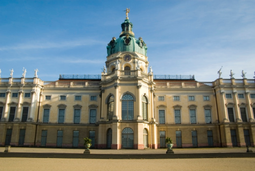Berlin, Germany - May 2019: Bellevue Palace in Berlin in spring