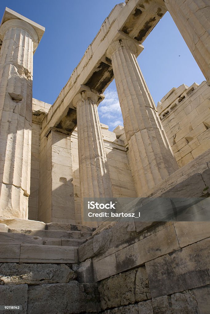 Atenas 1 - Foto de stock de Acrópole - Atenas royalty-free