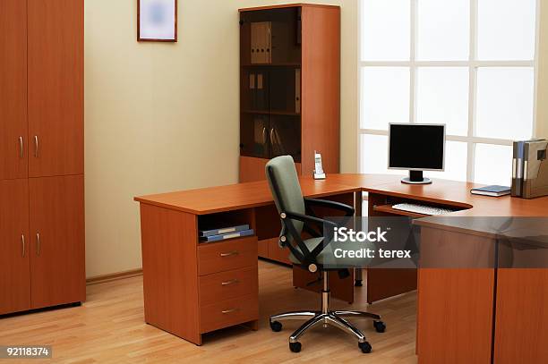 Modern Office Stock Photo - Download Image Now - Book, Bookshelf, Business