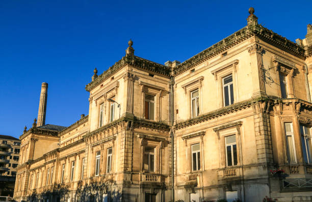 Spa in Liège, Belgium Bathhouse architecture in the elegant Belgian town of Spa spa belgium stock pictures, royalty-free photos & images