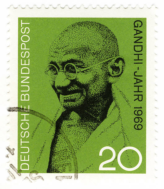 istock postage stamp Mahatma Gandhi 92119157
