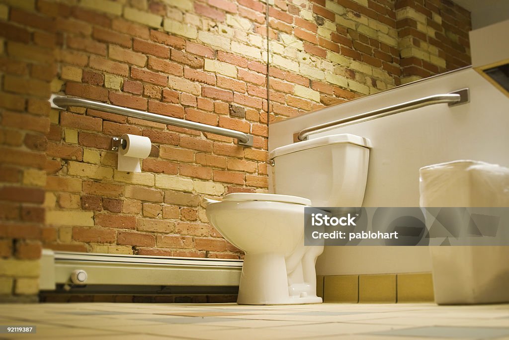 New Bathroom  Toilet Stock Photo