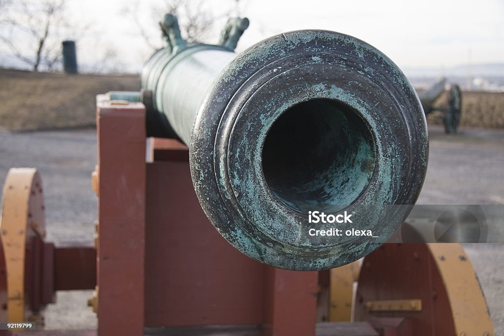 Antigo cannon - Foto de stock de Antigo royalty-free