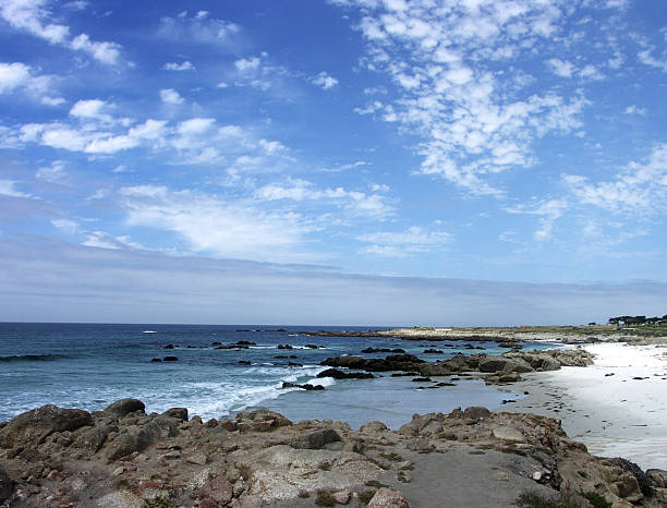 Monterey Beach stock photo