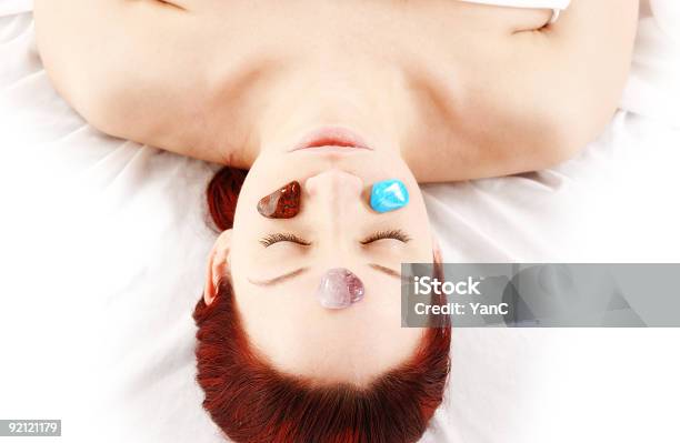 Foto de Chakra Terapia e mais fotos de stock de Terapia Lastone - Terapia Lastone, Massagear, Massagista