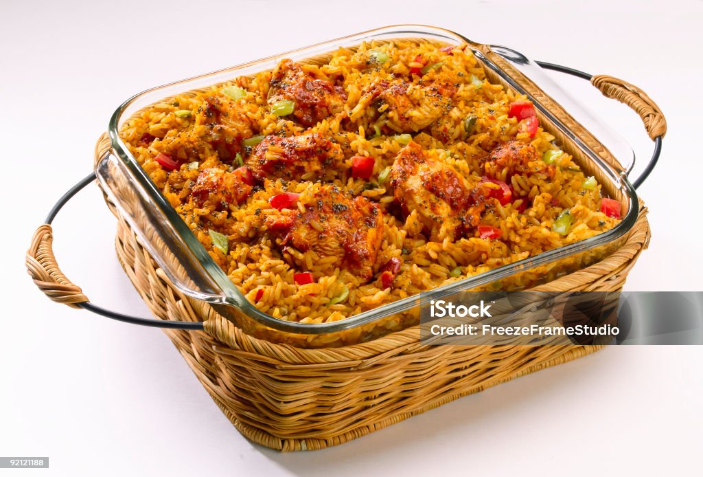 Arroz con pollo Caçarola - Royalty-free Risoto Foto de stock