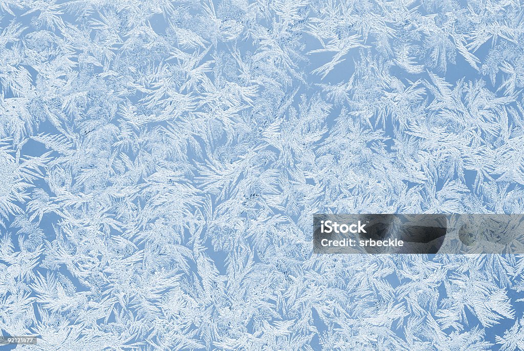 Cielo blu frost - Foto stock royalty-free di Blu