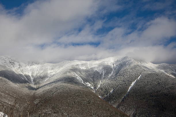 Franconia Ridge Between Mts Lafayette and Lincoln- New Hampshire stock photo