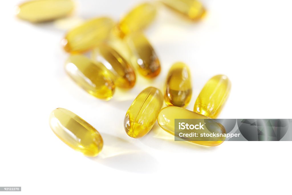 Omega 3 - Foto de stock de Aceite de hígado de pescado libre de derechos