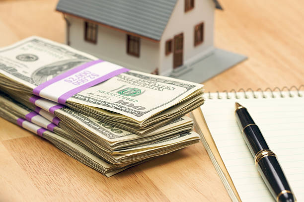 istock House, Money, Pad and Pen 92122271