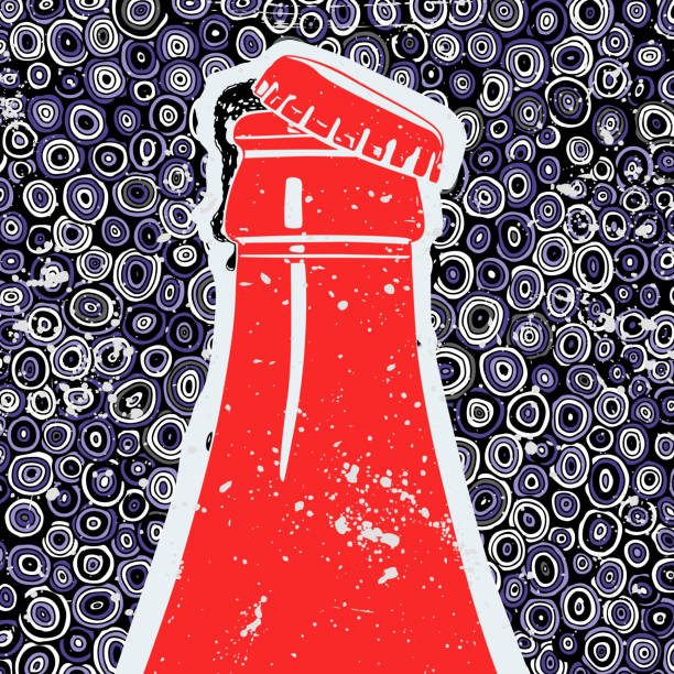 Cola drink, vector illustration Cola drink, vector illustration. On the cola circle texture in synch stock illustrations