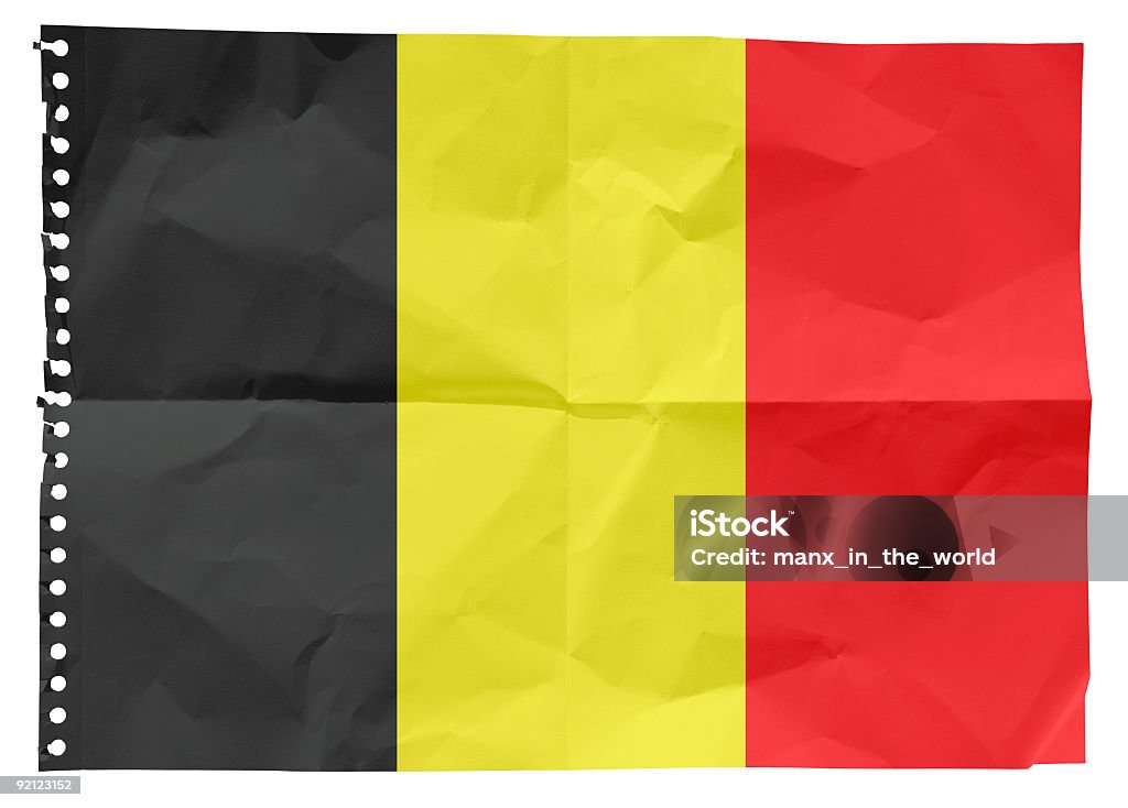 Belgische Flagge - Lizenzfrei Belgien Stock-Foto