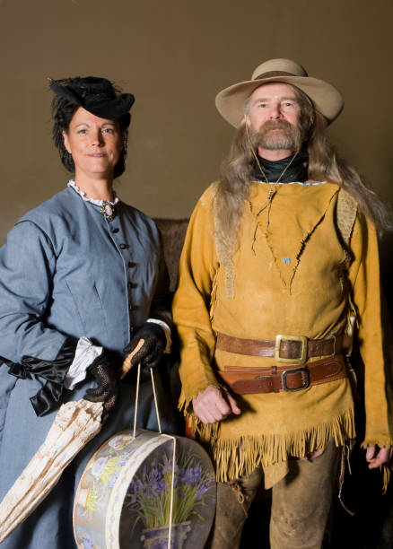 istock Wild West Couple portrait 92123632