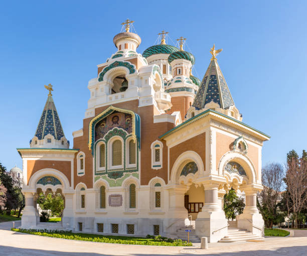 istock Orthodoxy church Nice France 921236762