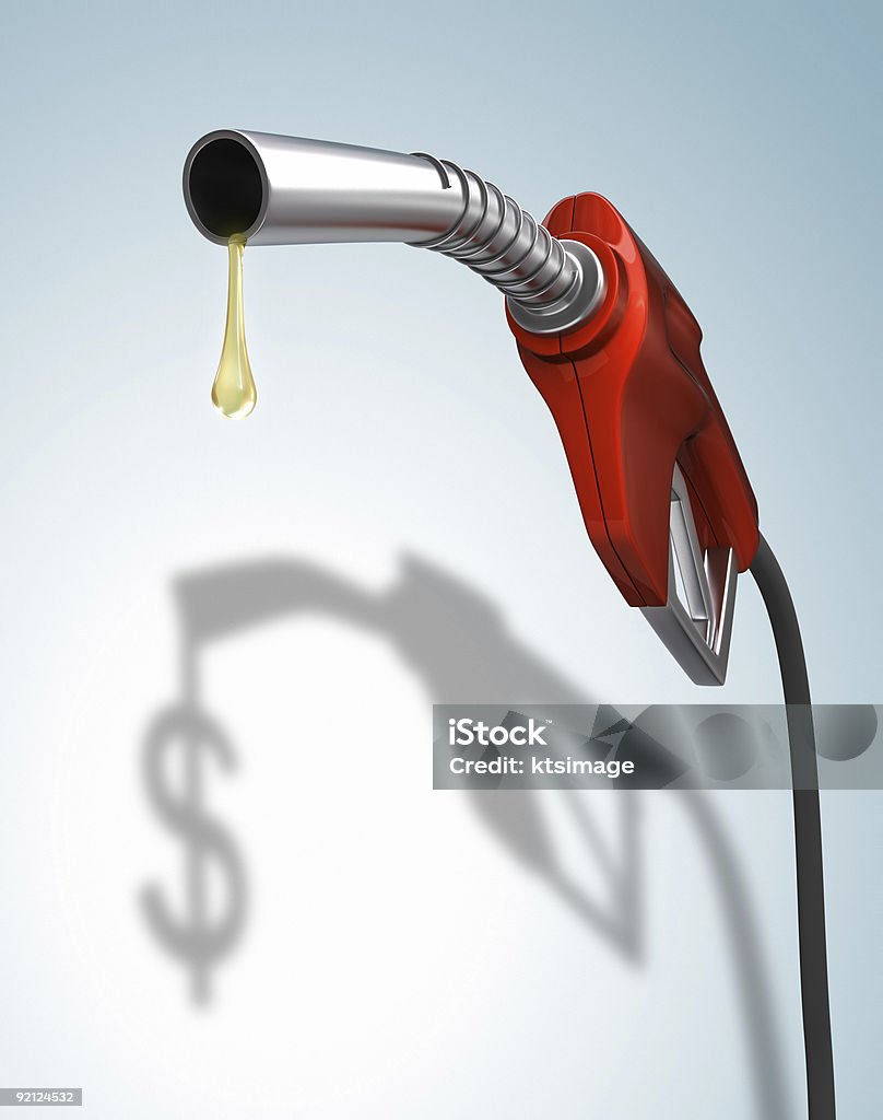 Os preços do gás - Royalty-free Gasolina Foto de stock