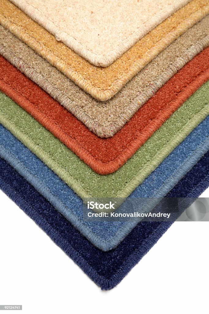 Campioni di tappeto - Foto stock royalty-free di Moquette