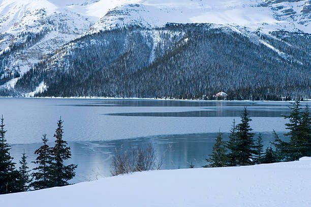 istock Frozen Lake in Jasper National Park Alberta Canada 92124888