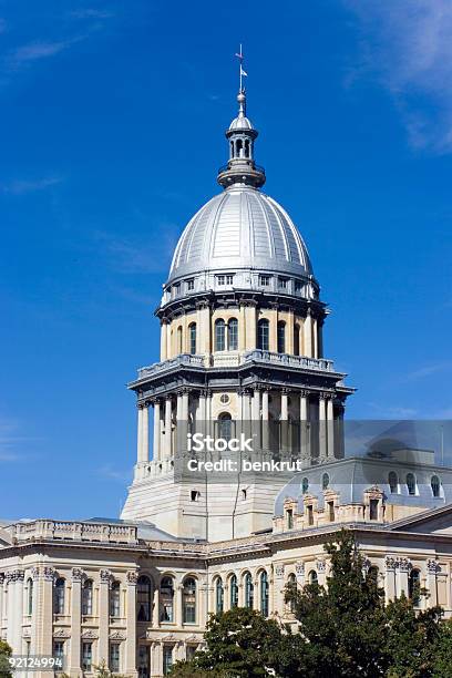 Foto de Capitólio Do Estado De Illinois e mais fotos de stock de Springfield - Illinois - Springfield - Illinois, Capitólio Estatal, Illinois