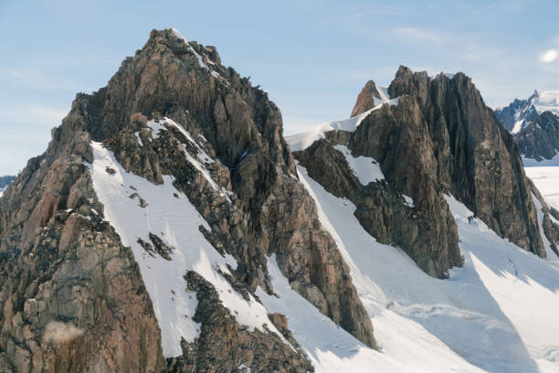 istock Mountain Cook Peak with snow cover 921252416