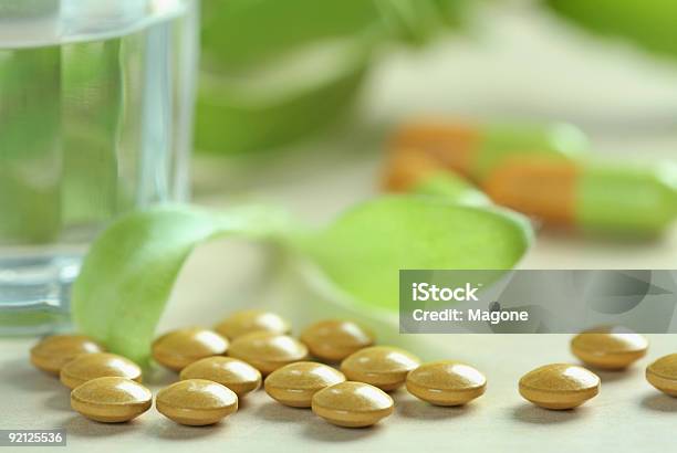 Herbal Medicine Stock Photo - Download Image Now - Alternative Therapy, Capsule - Medicine, Color Image