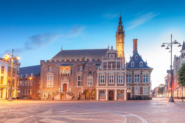 City Hall (Stadhuis) of Haarlem stock photo