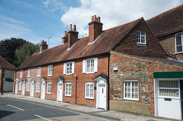 istock Cottages in Georgian Chichester 92125998