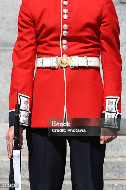 Front View Of Foot Guard Stock Photo - Download Image Now - Adult, Adults Only, Bayonet