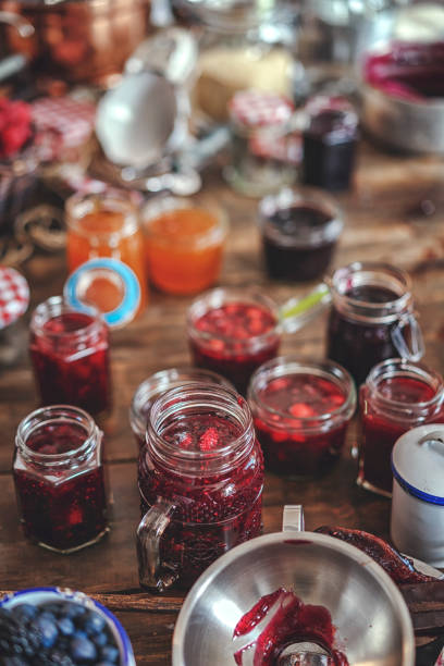 istock Preparing Homemade Jam and Canning in Jars 921267194