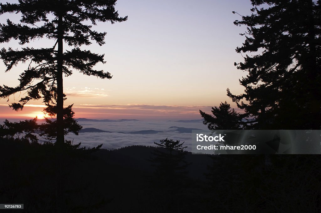 Islands in the Sky  Appalachia Stock Photo