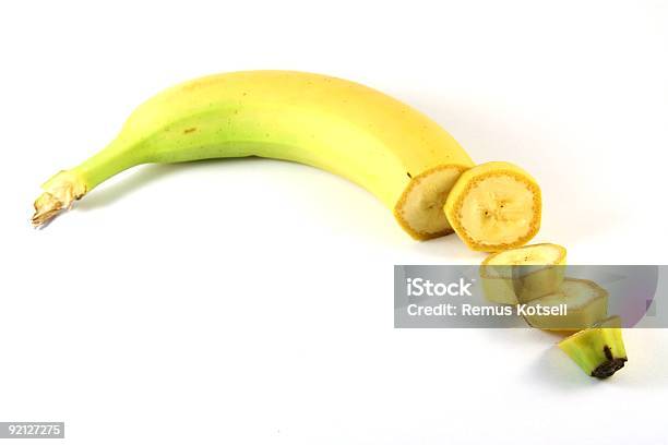 Sliced Banana Stock Photo - Download Image Now - Banana, Chopped Food, Color Image